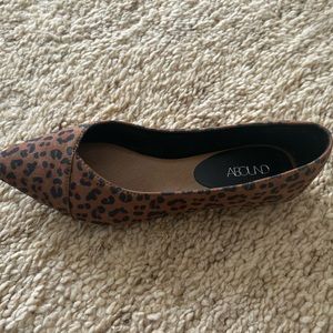 Cheeta Print Pointed Toe flats